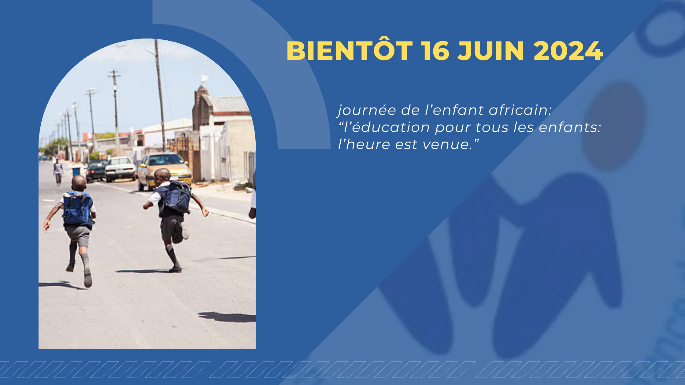 La journée de l’enfant africain 2024: « L’éducation pour tous les enfants en Afrique : l’heure est venue »
