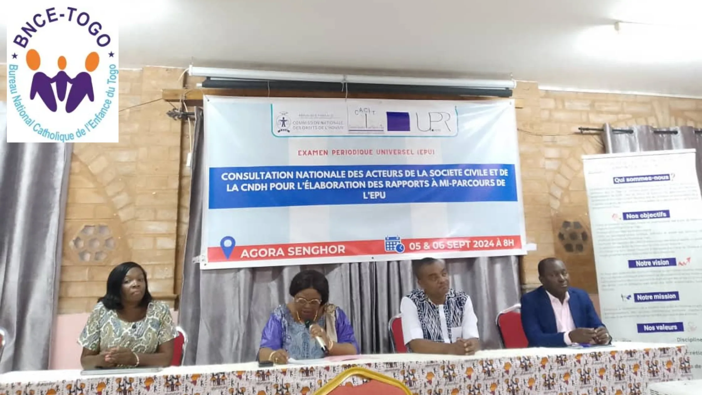 Consultation nationale des acteurs de la société civile et de la CNDH pour l’élaboration des rapports à mi-parcours de l’EPU