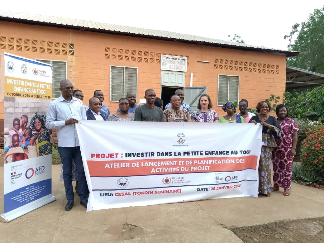 Atelier de lancement et de planification du projet « Investir dans la Petite Enfance au Togo »