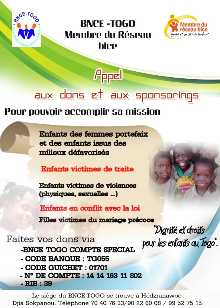 Appels aux Dons et Sponsorings